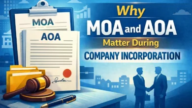 why moa and aoa matter during company incorporation